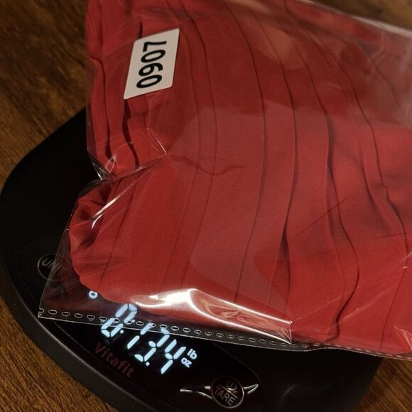 J. Crew Skirt Women’s Sz 18 Red Long Pleated Holiday City Family Photo Modest - Picture 14 of 14